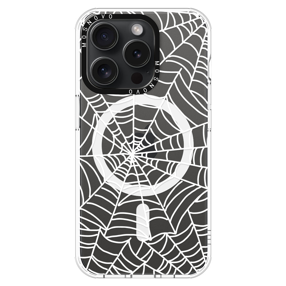 Spider Web Phone Case - iPhone 15 Pro Case - MOSNOVO