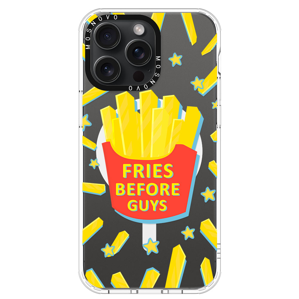 Fries Before Guys Phone Case - iPhone 15 Pro Max Case - MOSNOVO