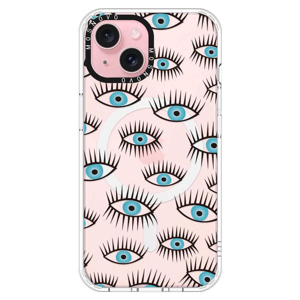 Evil Eye Phone Case - iPhone 15 Case - MOSNOVO