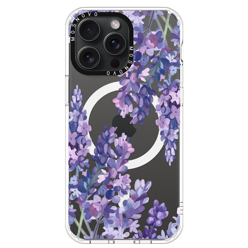 Lavender Phone Case - iPhone 15 Pro Max Case - MOSNOVO