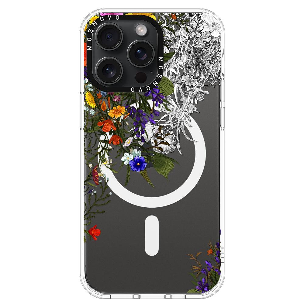 Beautiful Bloom Phone Case - iPhone 15 Pro Max Case - MOSNOVO