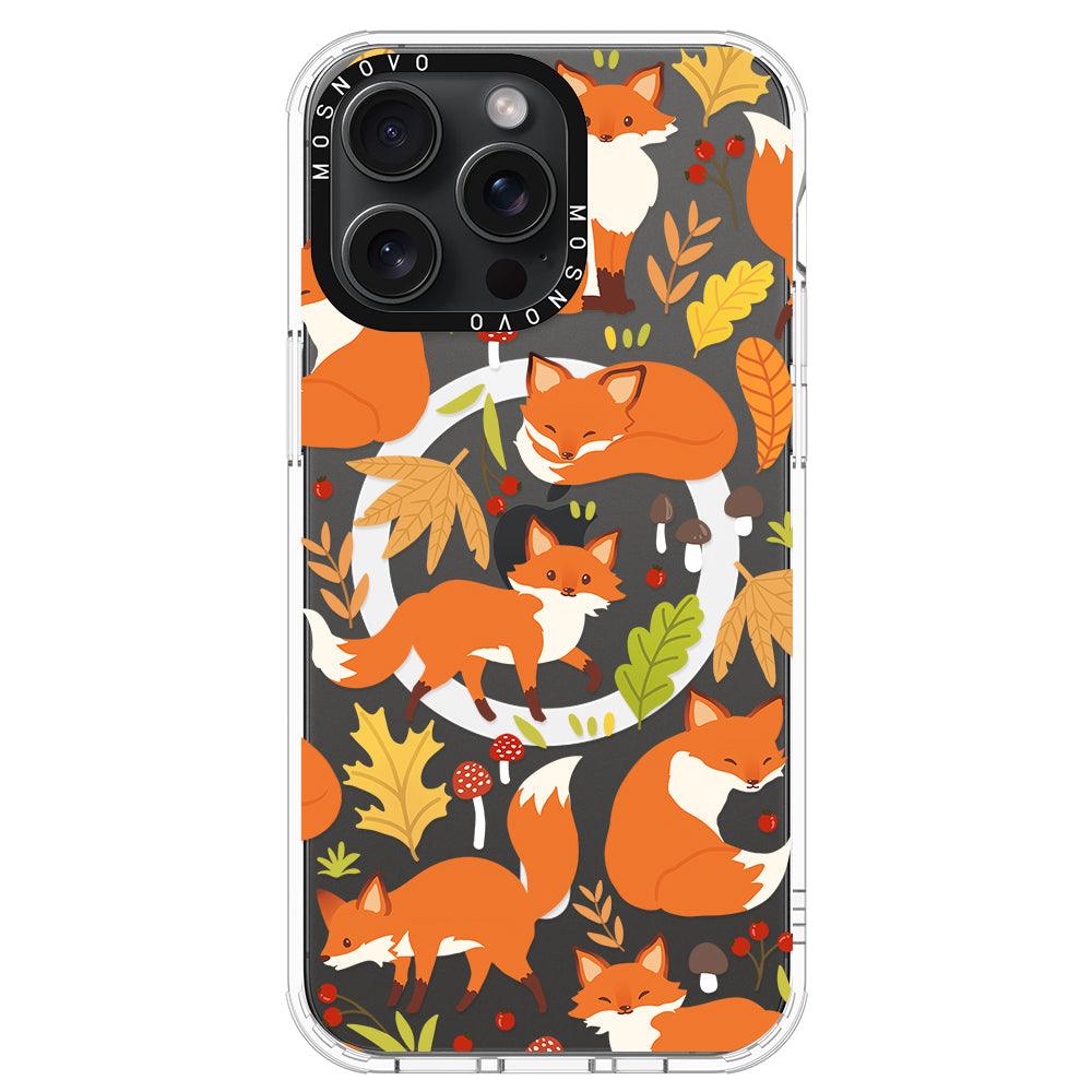 Autumn Fox Phone Case - iPhone 15 Pro Max Case - MOSNOVO