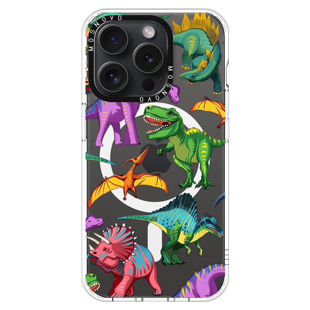 Dinosaur World Phone Case - iPhone 15 Pro Case - MOSNOVO