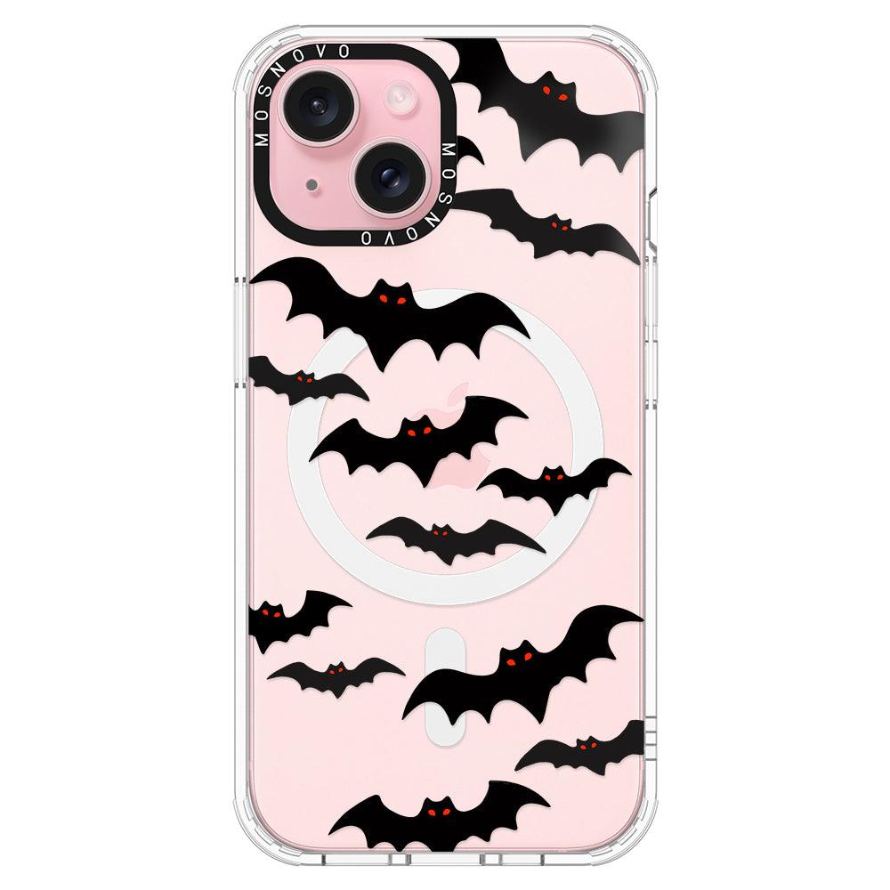 Evil Bat Phone Case - iPhone 15 Plus Case - MOSNOVO