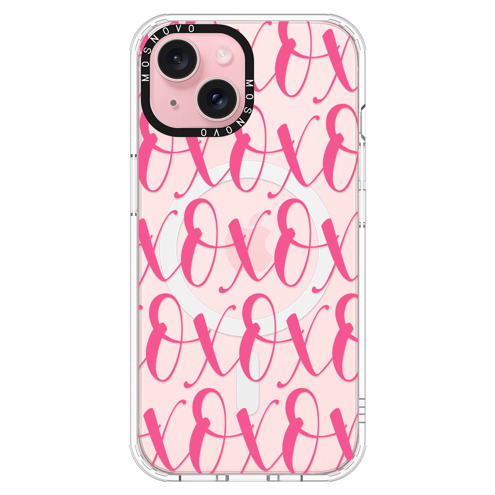 XOXO Phone Case - iPhone 15 Case - MOSNOVO