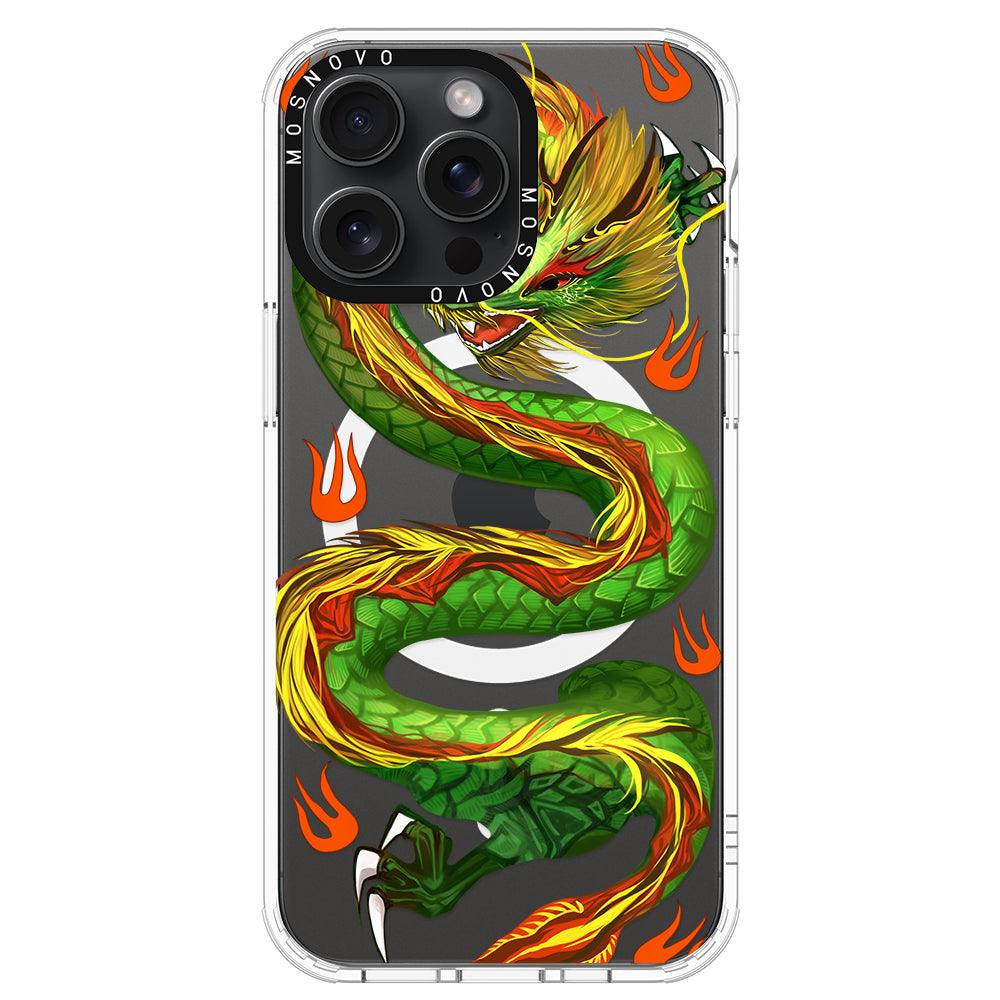 Dragon Phone Case - iPhone 15 Pro Max Case - MOSNOVO