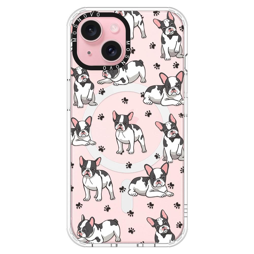 French Bull Dog Phone Case - iPhone 15 Plus Case - MOSNOVO