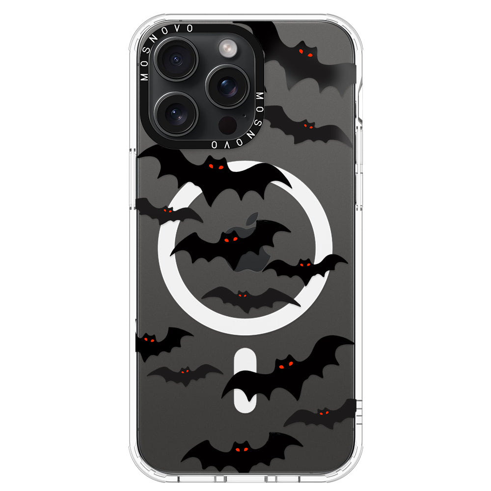 Evil Bat Phone Case - iPhone 15 Pro Max Case - MOSNOVO