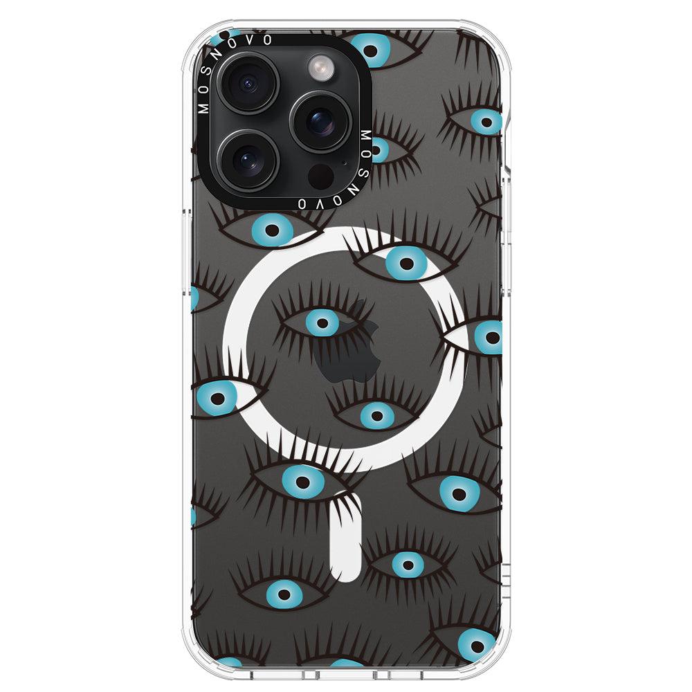 Evil Eye Phone Case - iPhone 15 Pro Max Case - MOSNOVO