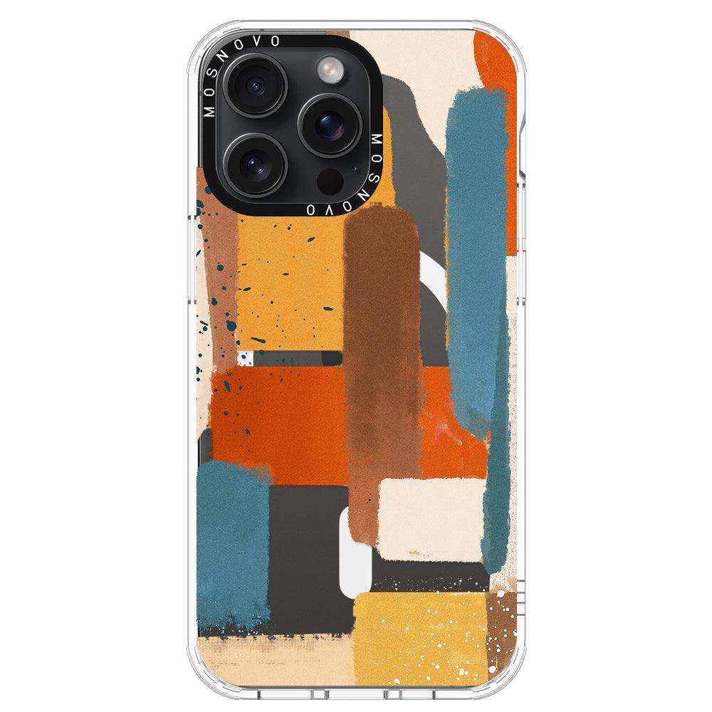 Modern Abstract Artwork Phone Case - iPhone 15 Pro Max Case - MOSNOVO