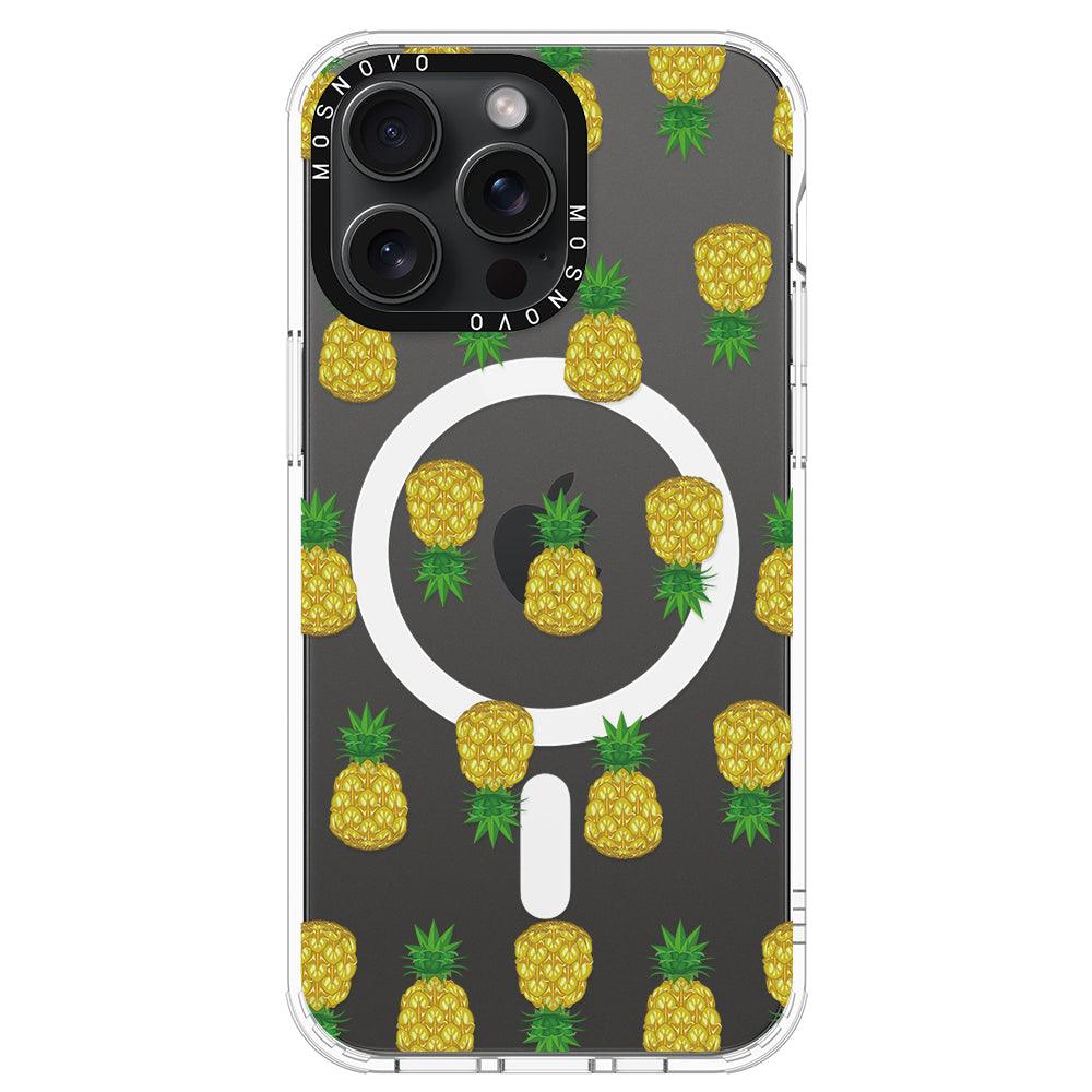 Cute Pineapples Phone Case - iPhone 15 Pro Max Case - MOSNOVO