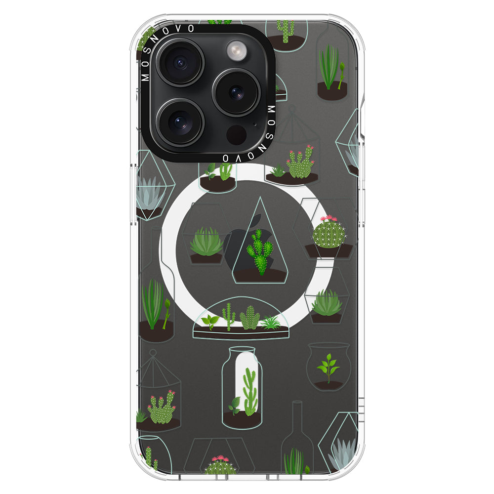 Cactus Plant Phone Case - iPhone 15 Pro Case - MOSNOVO