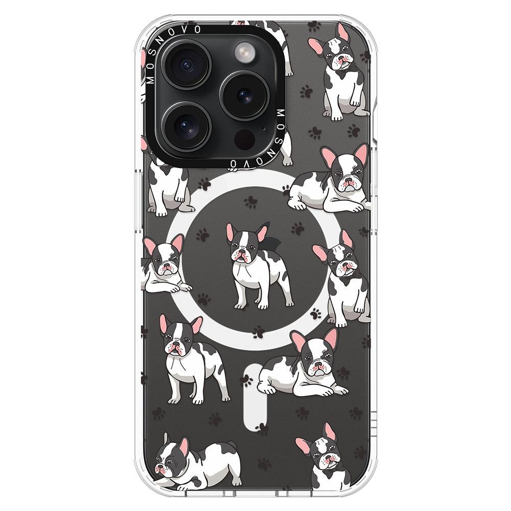 French Bull Dog Phone Case - iPhone 15 Pro Case - MOSNOVO