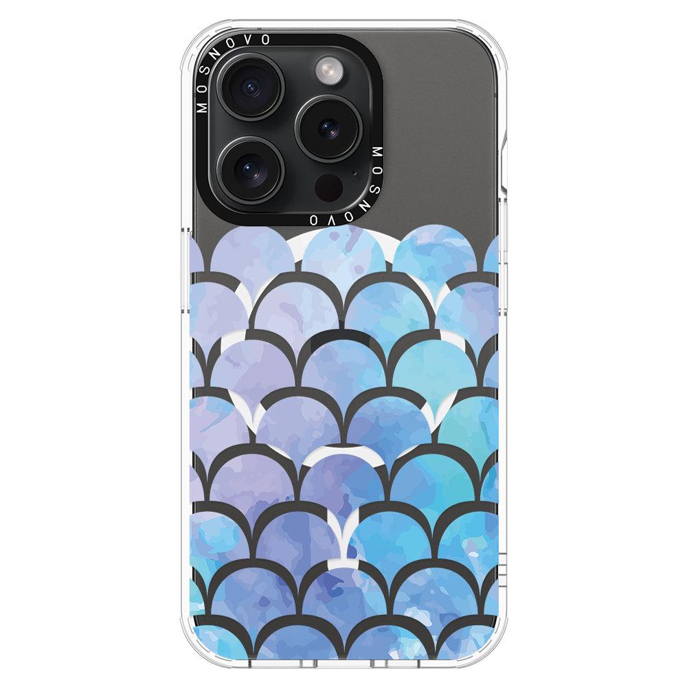 Mermaid Scales Phone Case - iPhone 15 Pro Case - MOSNOVO