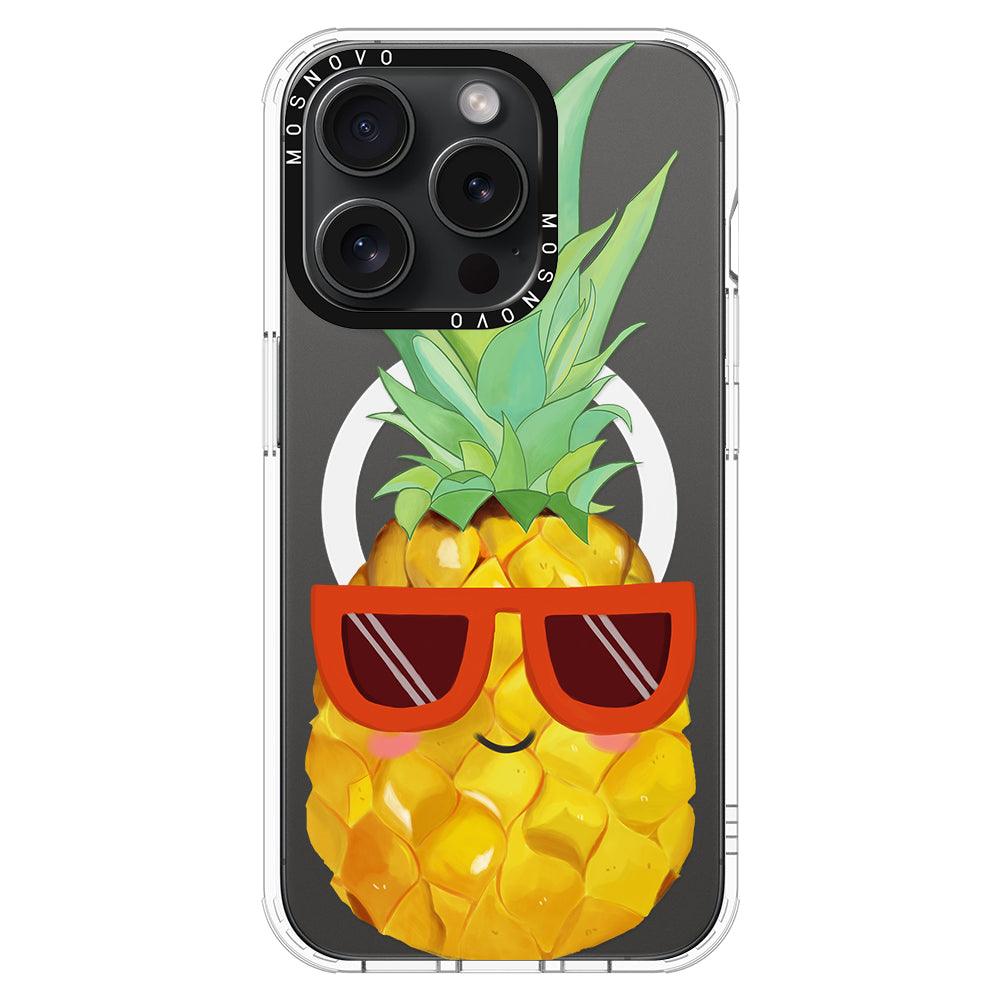 Cool Pineapple Phone Case - iPhone 15 Pro Case - MOSNOVO