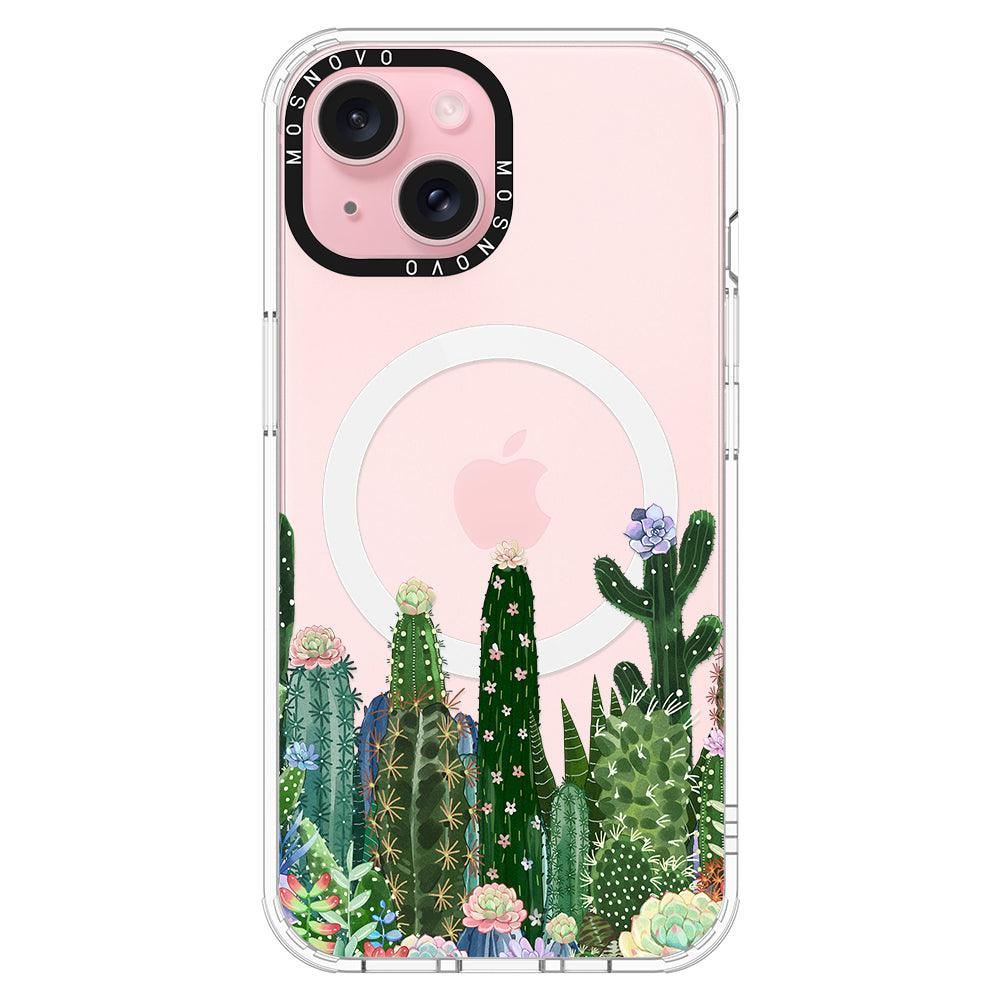 Desert Cactus Phone Case - iPhone 15 Case - MOSNOVO