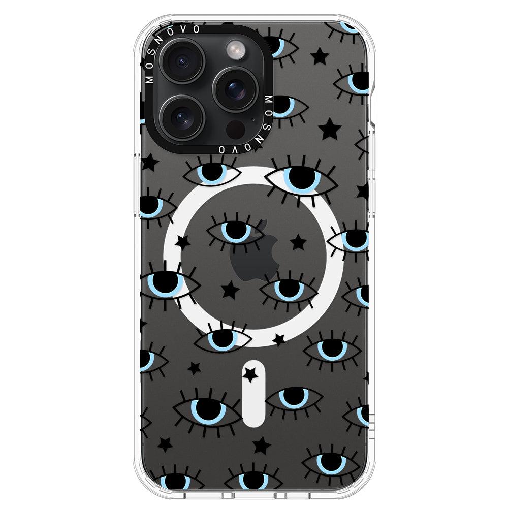 Hippie Eye Phone Case - iPhone 15 Pro Max Case - MOSNOVO