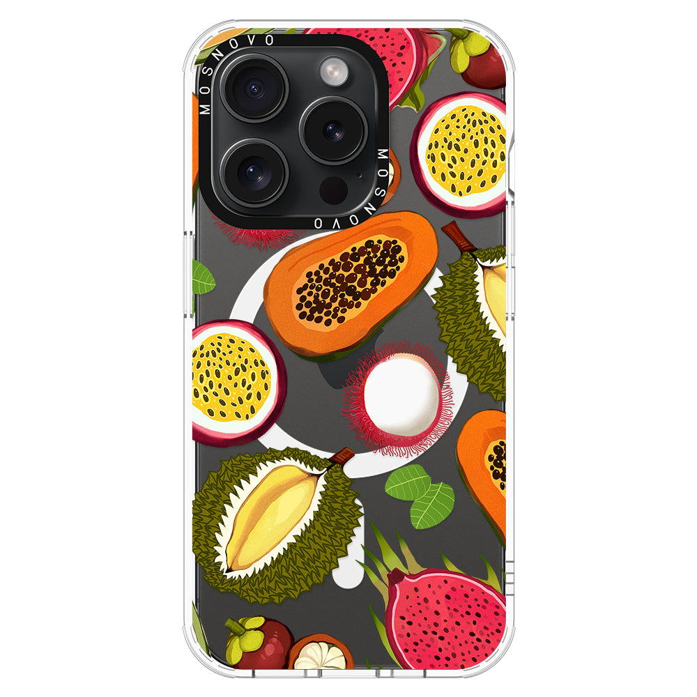 Tropical Fruit Phone Case - iPhone 15 Pro Case - MOSNOVO