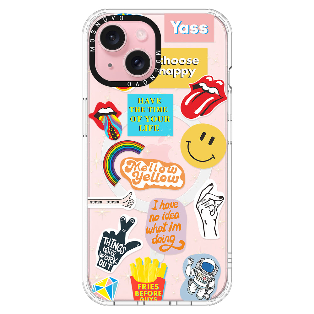 Pop Culture Phone Case - iPhone 15 Plus Case - MOSNOVO