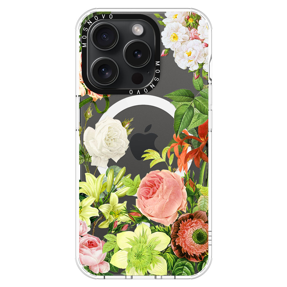 Botanical Garden Phone Case - iPhone 15 Pro Case - MOSNOVO