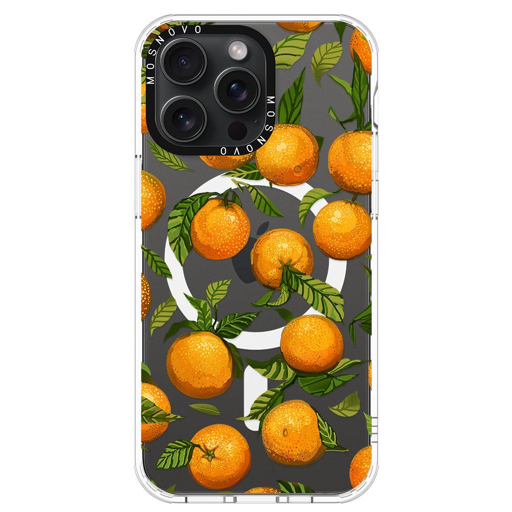 Tangerine Phone Case - iPhone 15 Pro Max Case - MOSNOVO