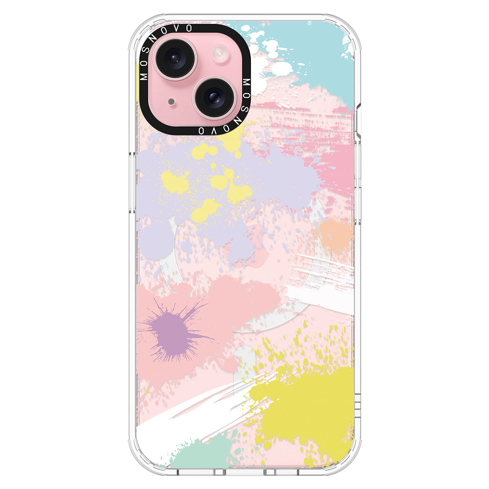 Splash Paint Phone Case - iPhone 15 Plus Case - MOSNOVO