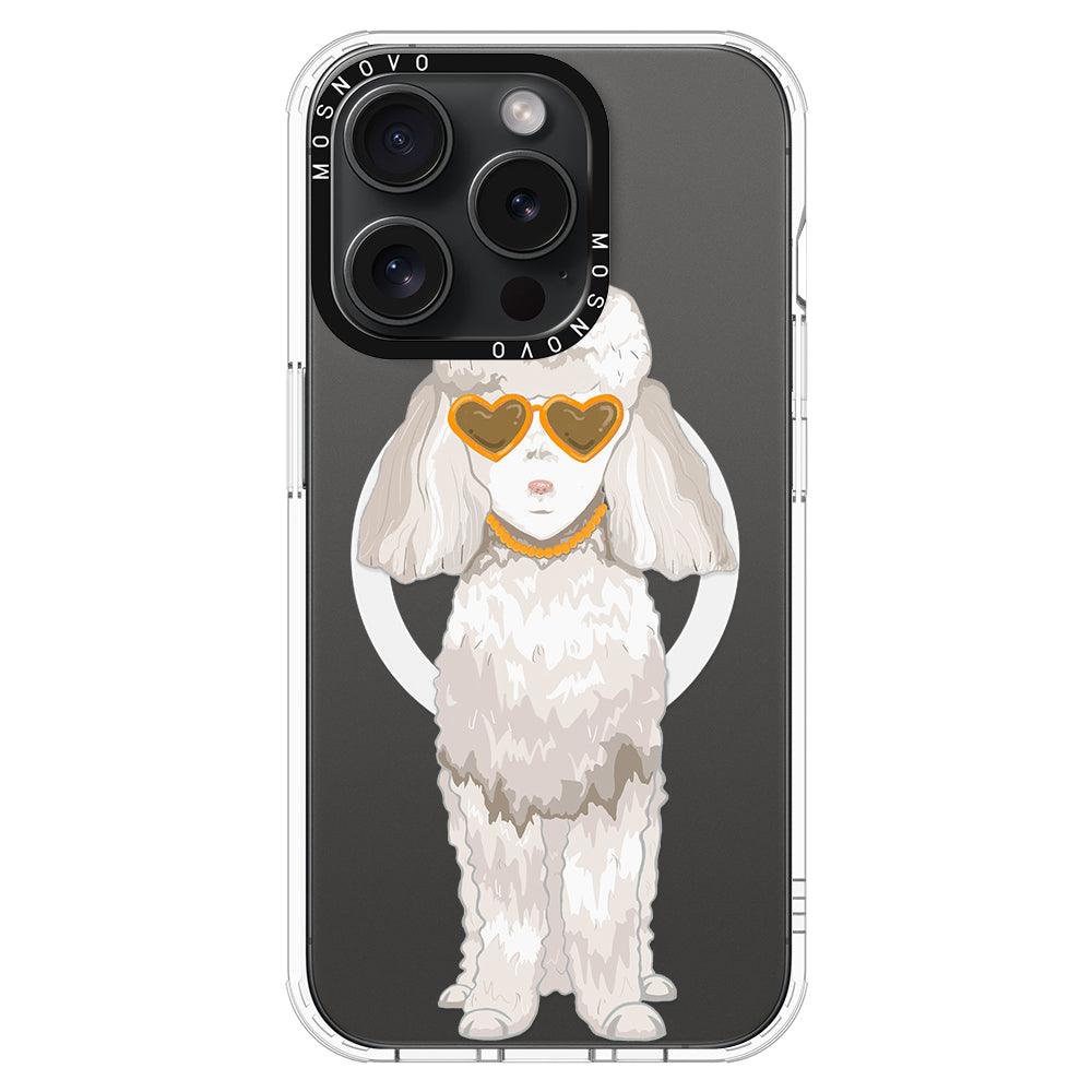 Poodle Phone Case - iPhone 15 Pro Case - MOSNOVO