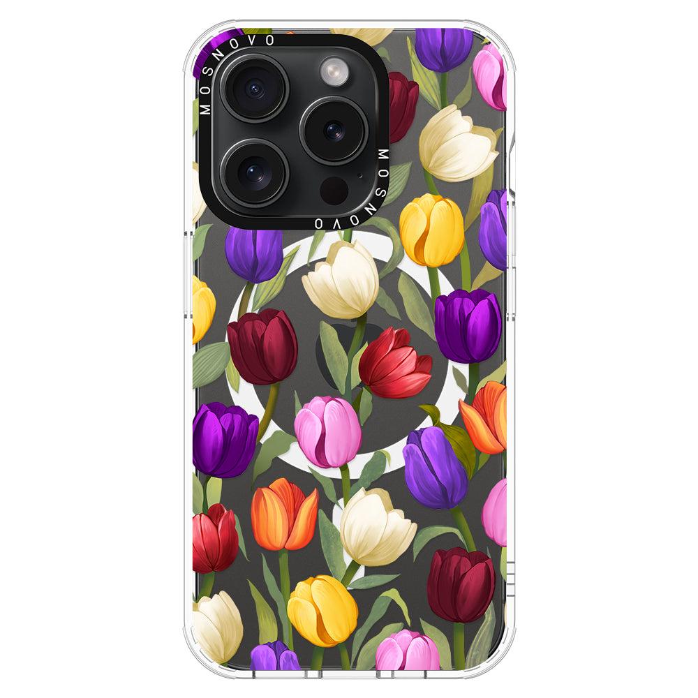 Tulip Phone Case - iPhone 15 Pro Case - MOSNOVO