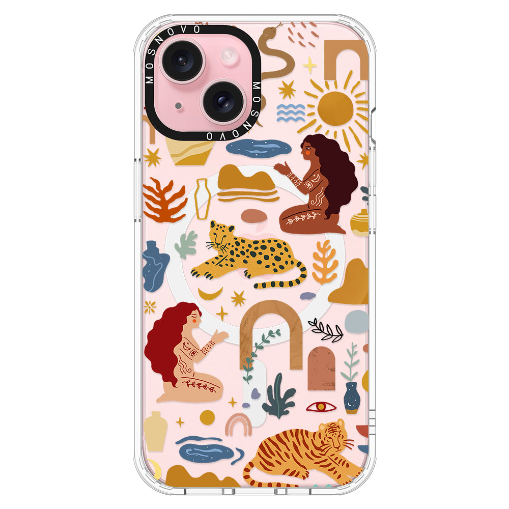 Stay Wild Phone Case - iPhone 15 Plus Case - MOSNOVO