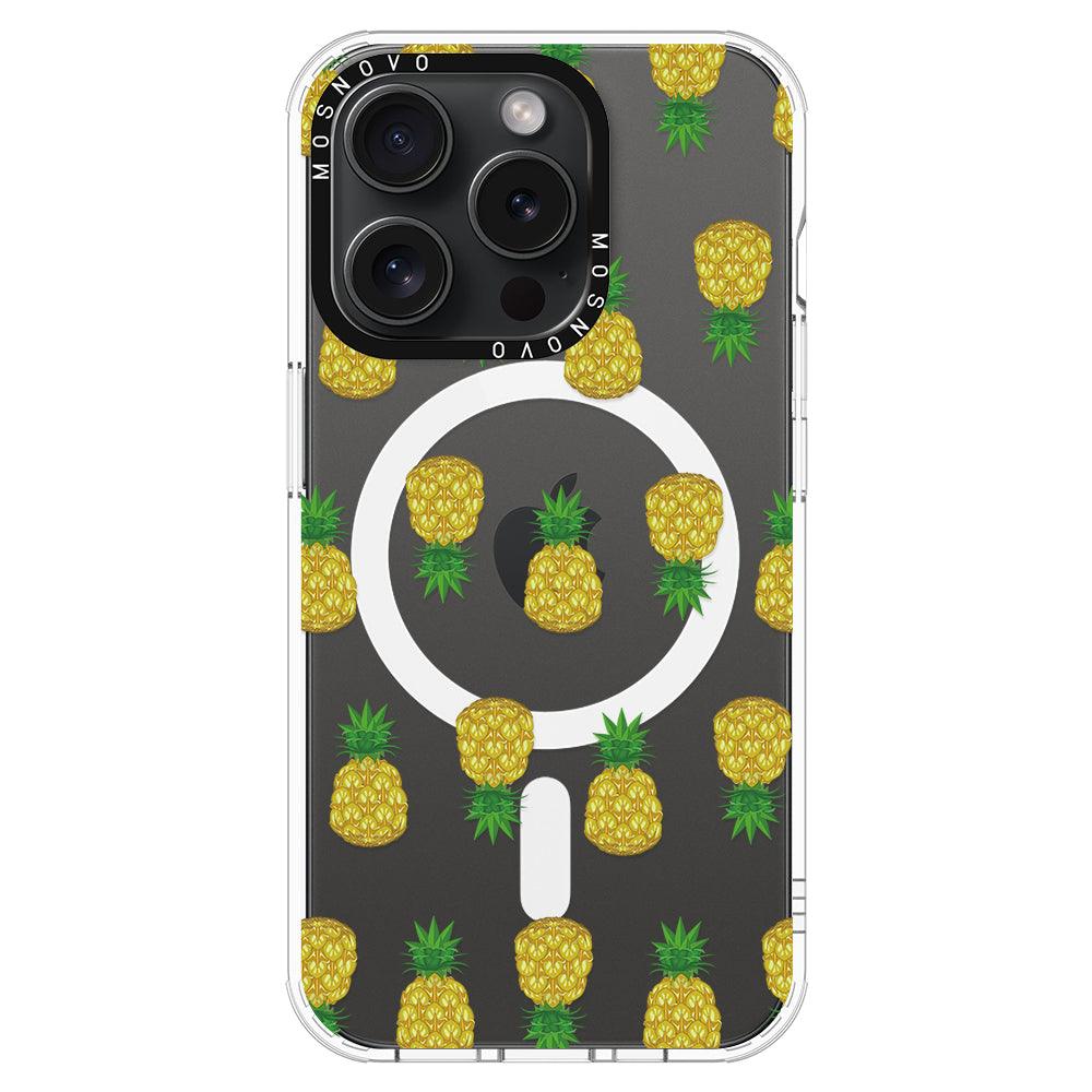 Cute Pineapples Phone Case - iPhone 15 Pro Case - MOSNOVO