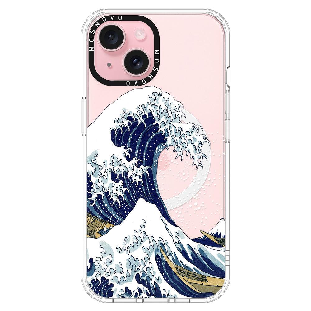 Great Wave Phone Case - iPhone 15 Case - MOSNOVO