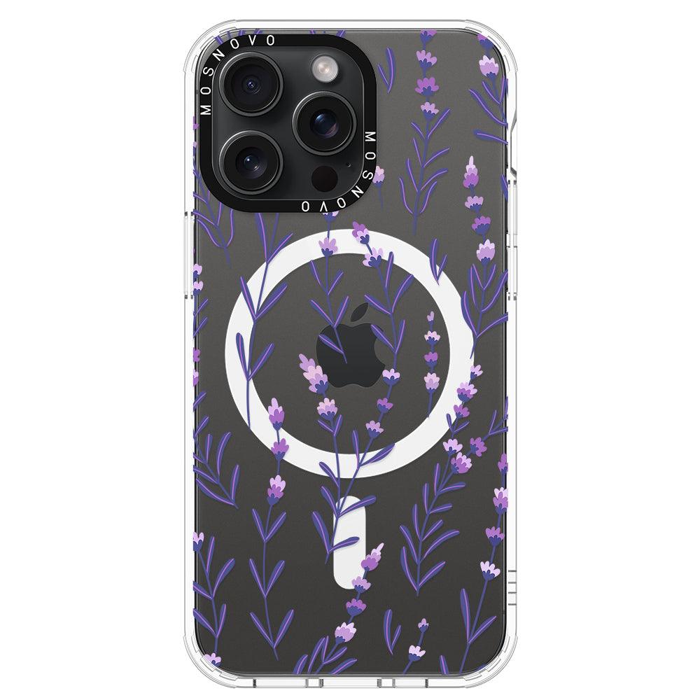 Lavenders Phone Case - iPhone 15 Pro Max Case - MOSNOVO