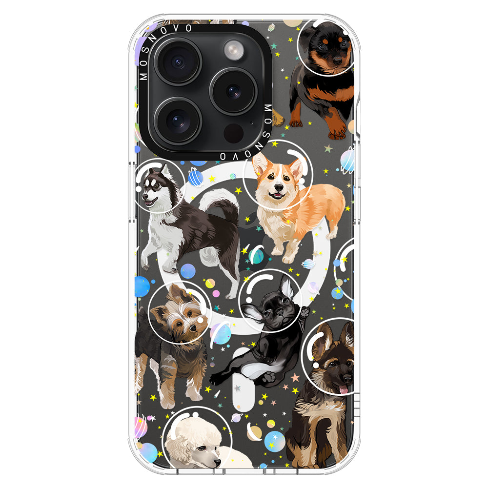 Space Dog Phone Case - iPhone 15 Pro Case - MOSNOVO