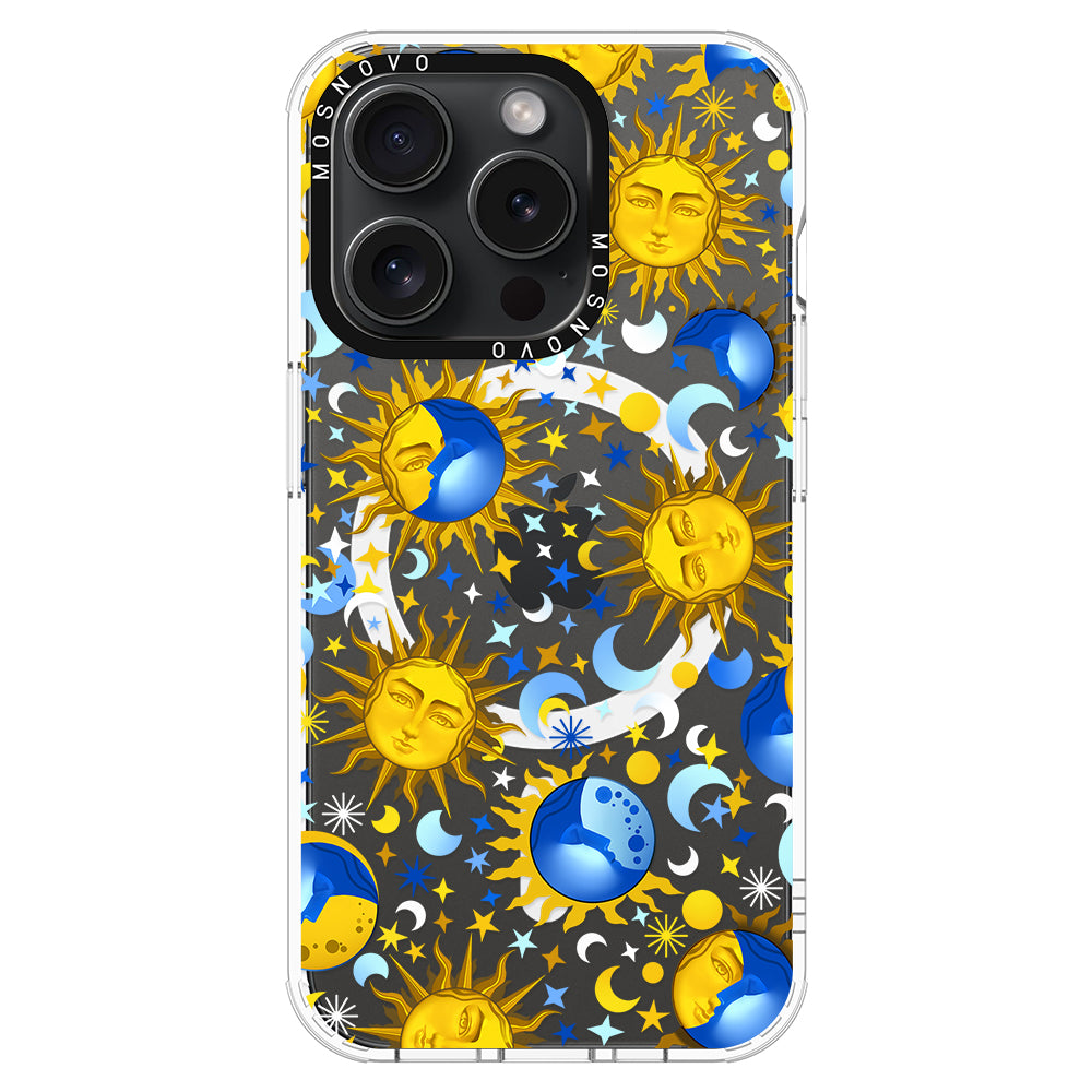 Sun and Moon Phone Case - iPhone 15 Pro Case - MOSNOVO