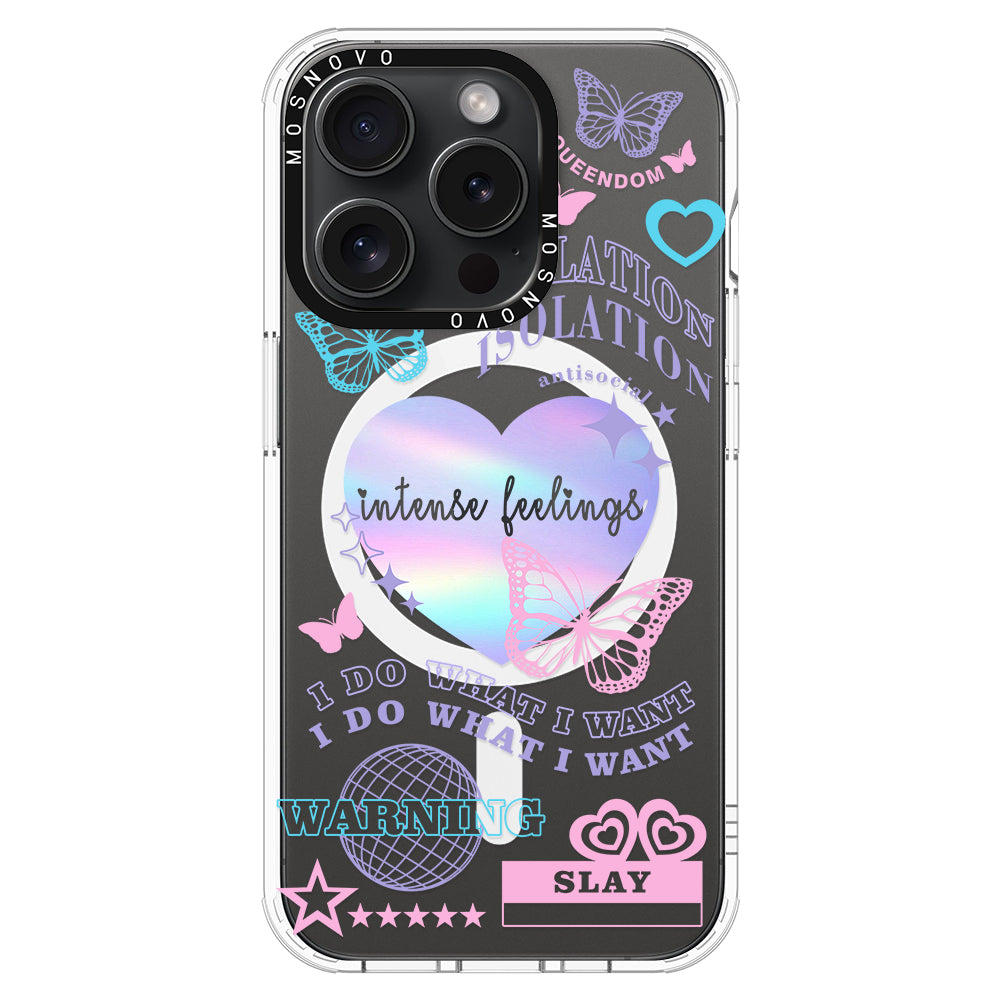 Intense Feeling Phone Case - iPhone 15 Pro Case - MOSNOVO