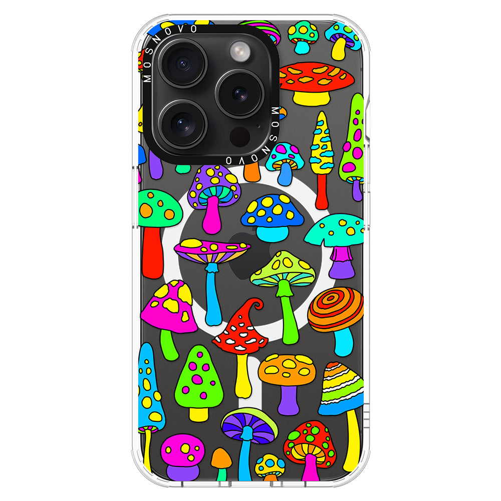 Wild Mushroom Phone Case - iPhone 15 Pro Case - MOSNOVO