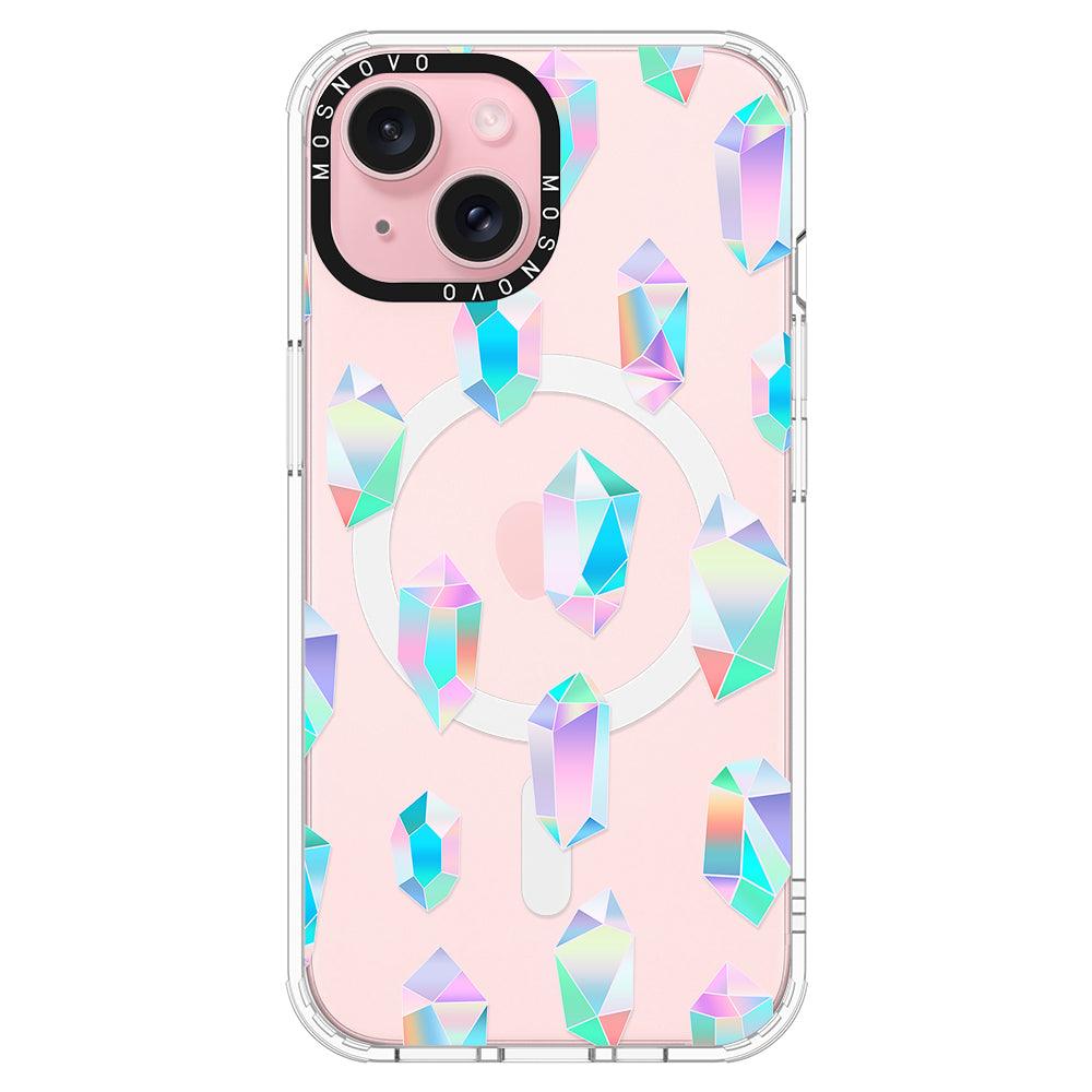 Gradient Diamond Phone Case - iPhone 15 Case - MOSNOVO