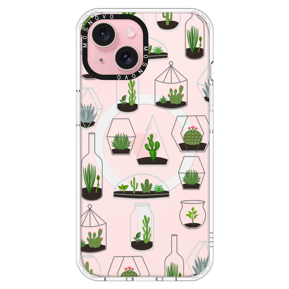 Botany Phone Case - iPhone 15 Case Clear With Magsafe