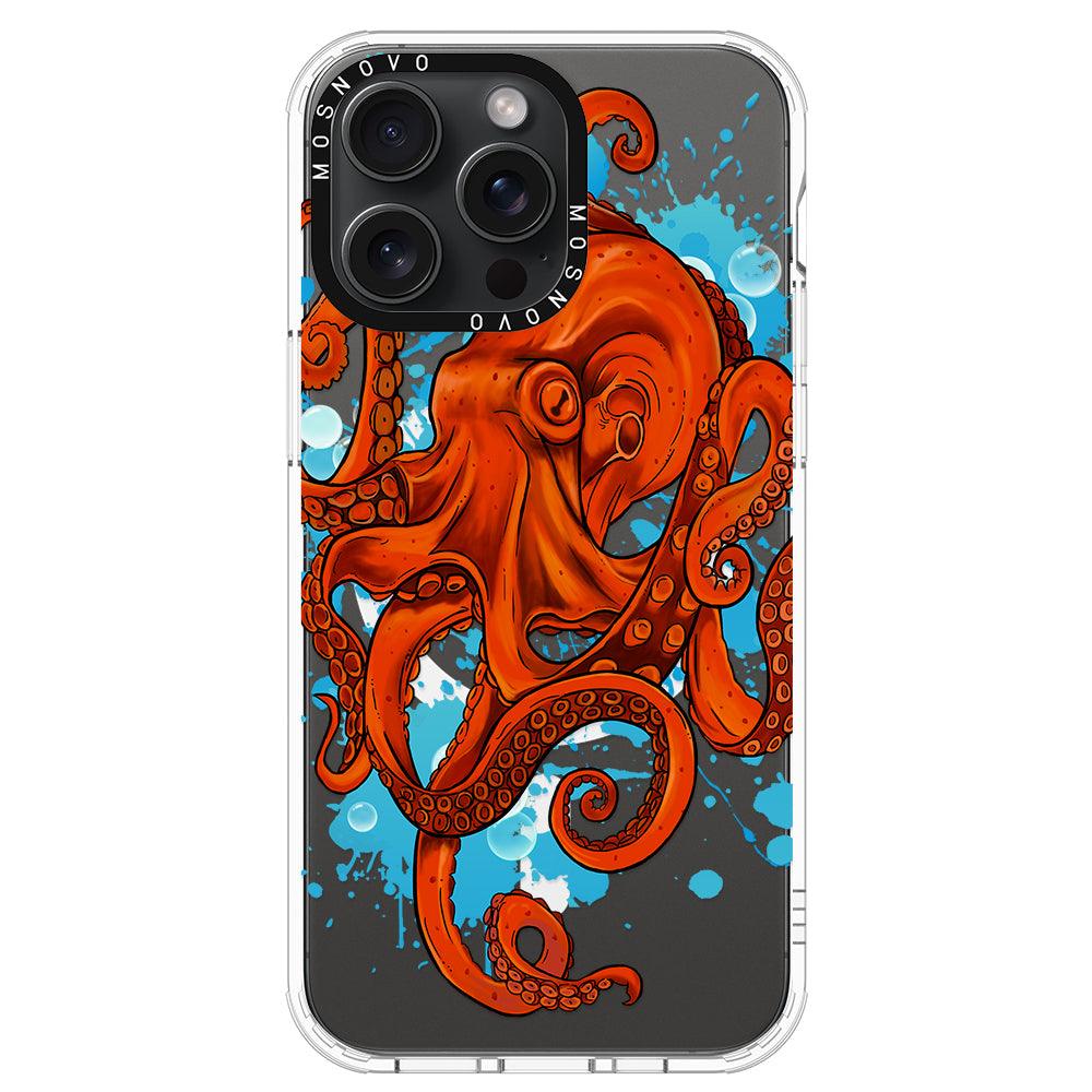 Octupus Phone Case - iPhone 15 Pro Max Case - MOSNOVO