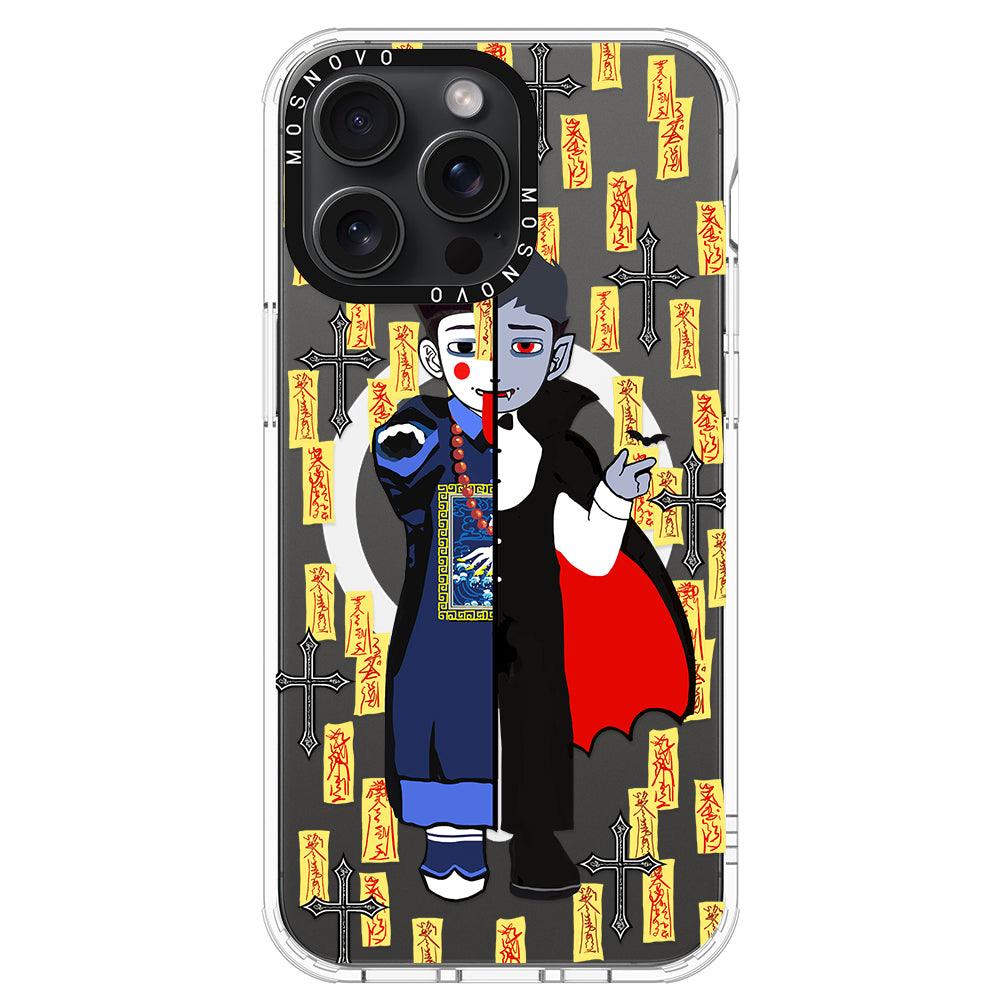 Vampire Vs Jiangshi Phone Case - iPhone 15 Pro Max Case - MOSNOVO