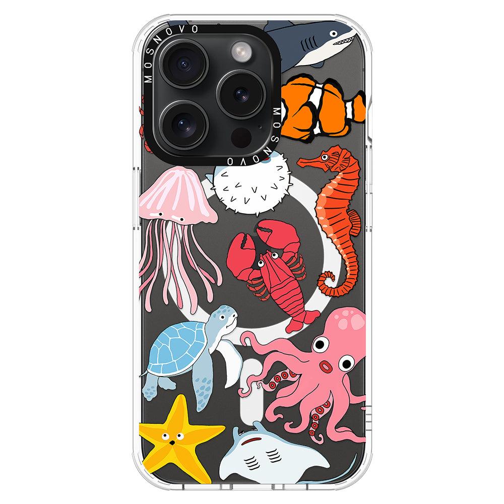 Sea World Phone Case - iPhone 15 Pro Case - MOSNOVO