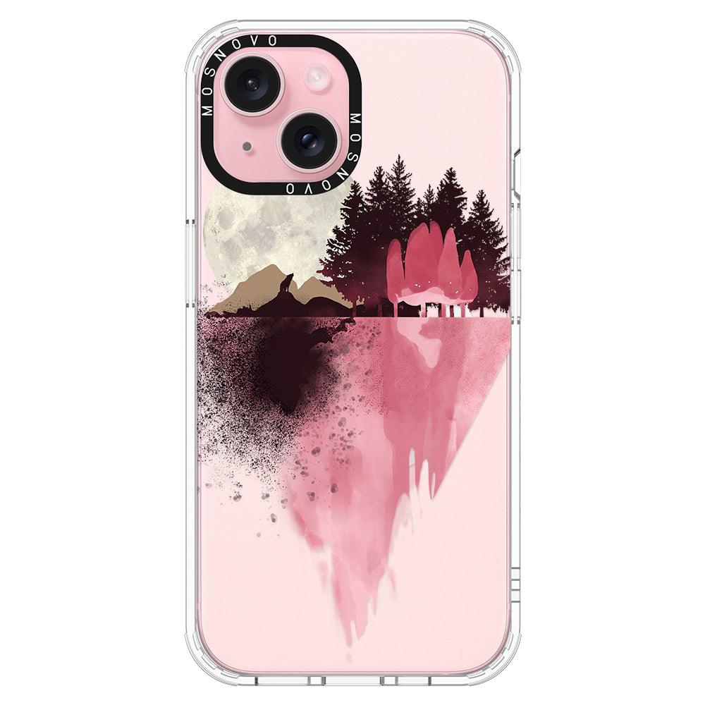 Mountain Landscape Phone Case - iPhone 15 Plus Case - MOSNOVO