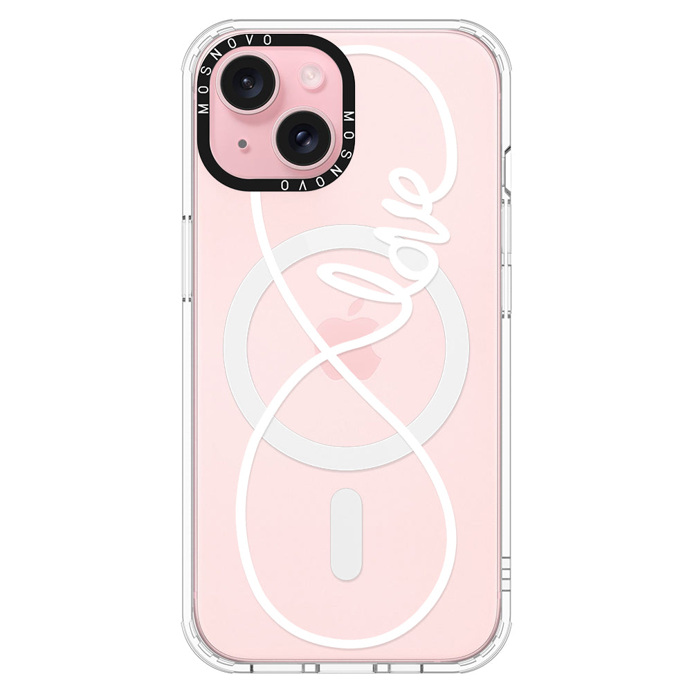 Infinity Love Phone Case - iPhone 15 Case - MOSNOVO