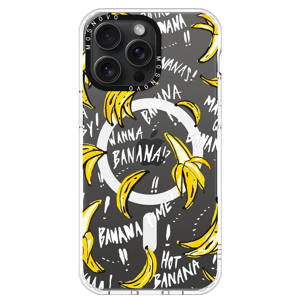 Banana Banana Phone Case - iPhone 15 Pro Max Case - MOSNOVO