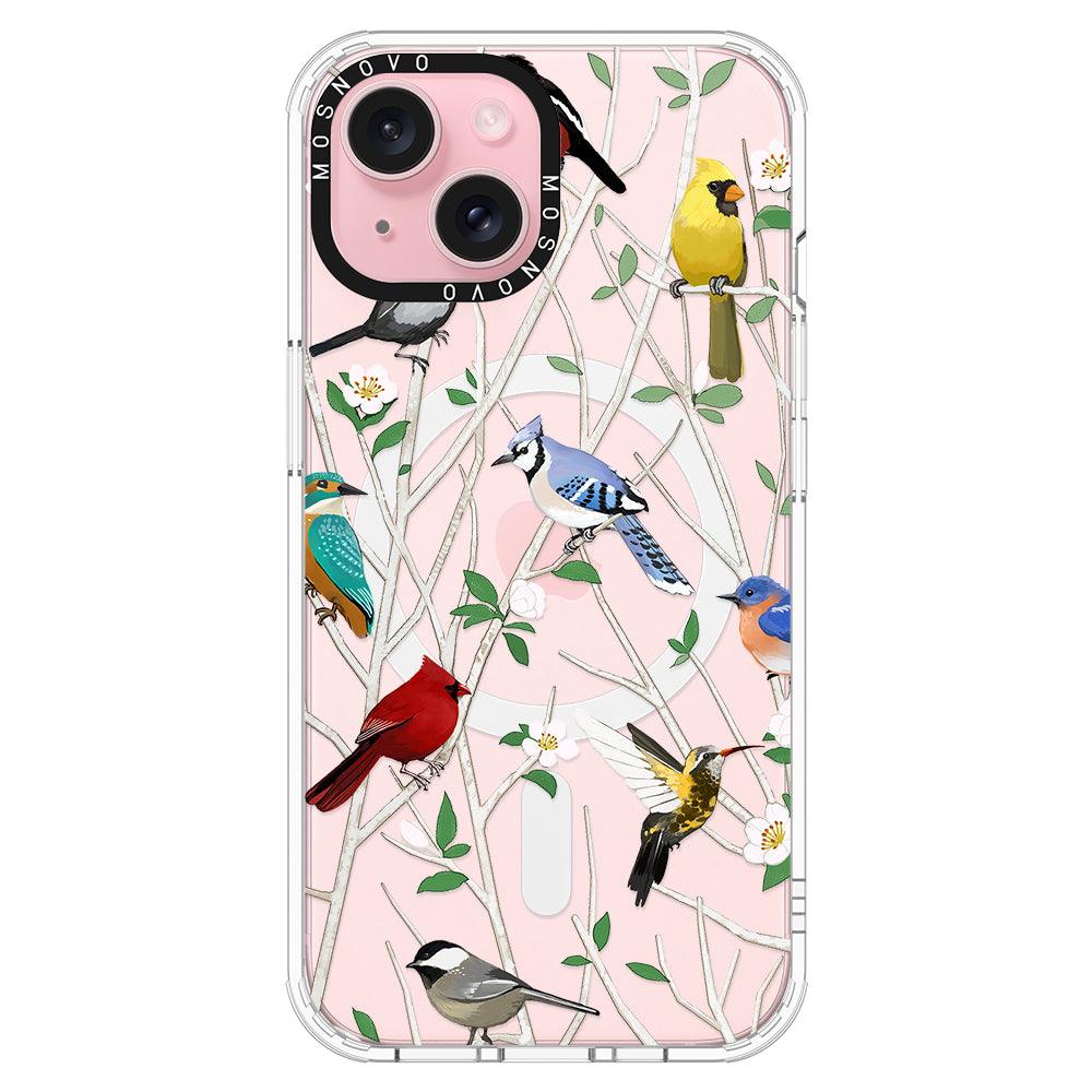 Wild Bird Phone Case - iPhone 15 Plus Case - MOSNOVO