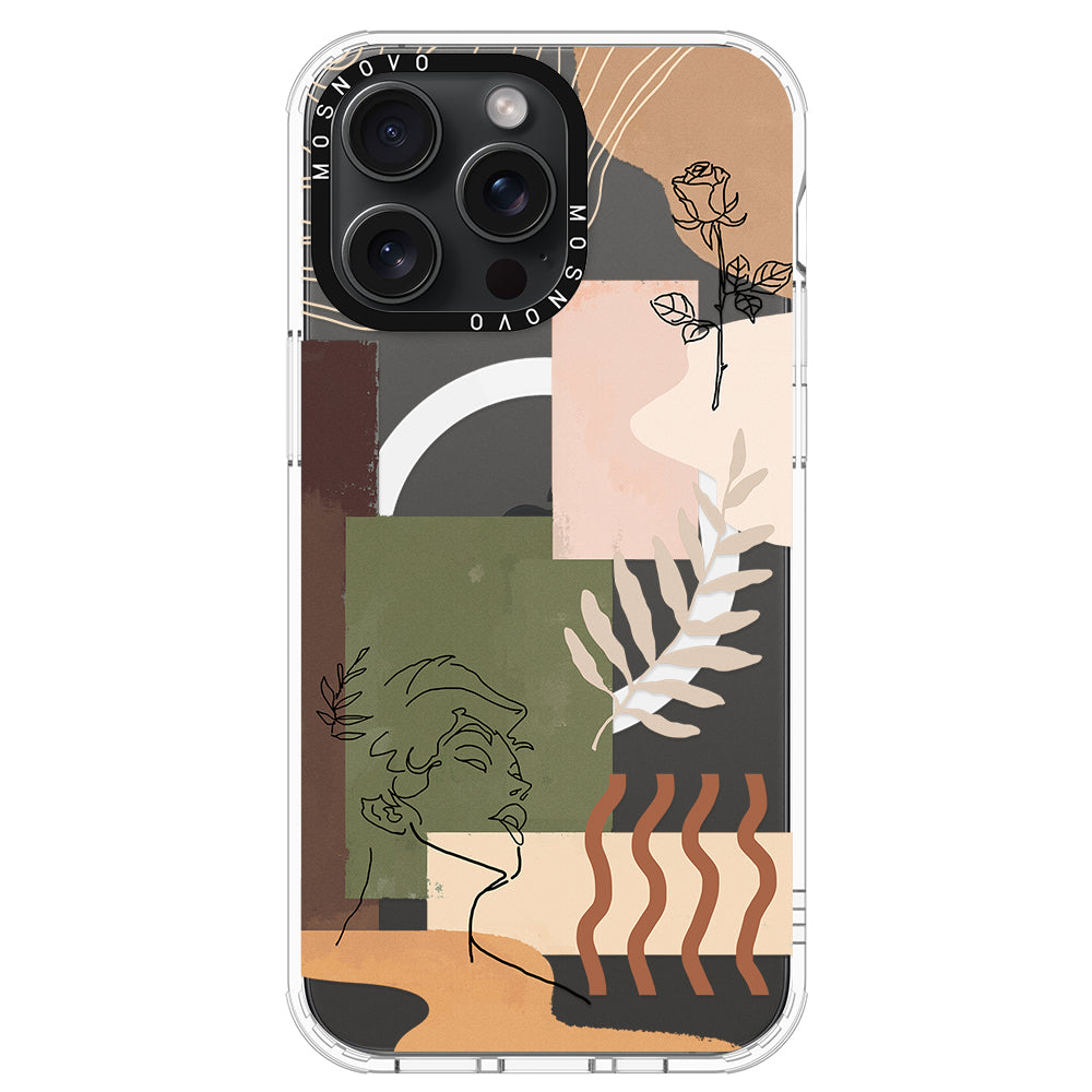 Modern Art Phone Case - iPhone 15 Pro Max Case - MOSNOVO