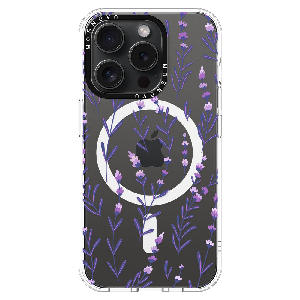 Lavenders Phone Case - iPhone 15 Pro Case - MOSNOVO