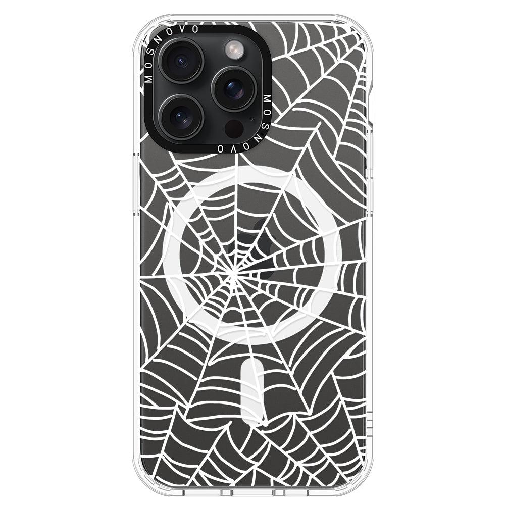 Spider Web Phone Case - iPhone 15 Pro Max Case - MOSNOVO