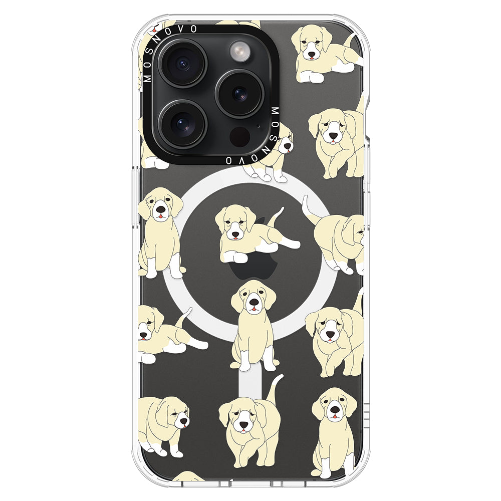 Golden Retriever Phone Case - iPhone 15 Pro Case - MOSNOVO