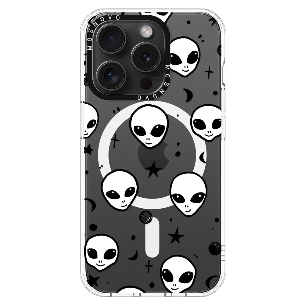 Cute Alien Phone Case - iPhone 15 Pro Case - MOSNOVO